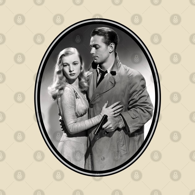 Veronica Lake & Alan Ladd In This Gun For Hire by Noir-N-More