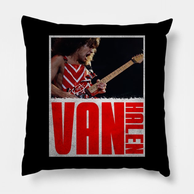 Van Halen Pillow by Yethis