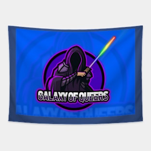 Galaxy of Queers logo Tapestry