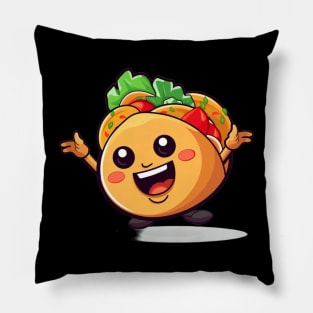 kawaii Taco  T-Shirt cute potatofood funny Pillow