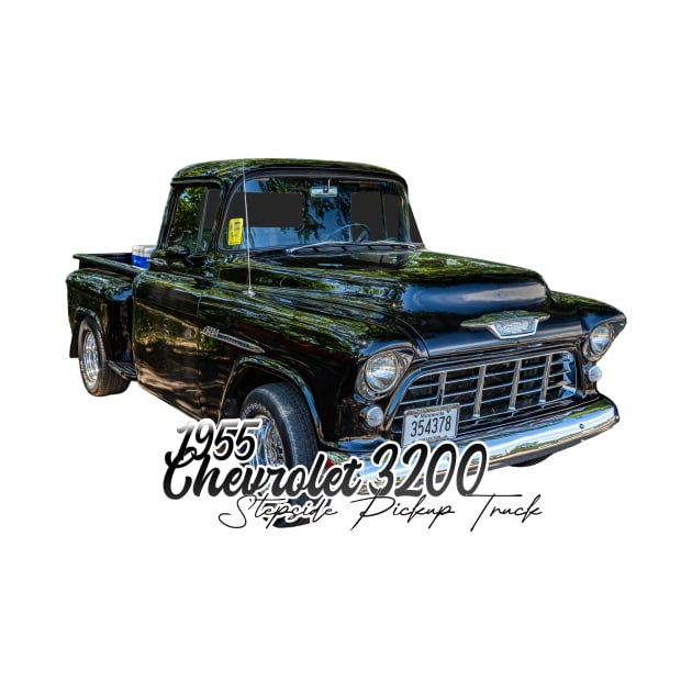 1955 Chevrolet 3200 Stepside Pickup Truck by Gestalt Imagery