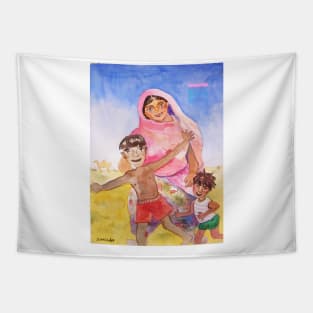 Indian Family Tapestry