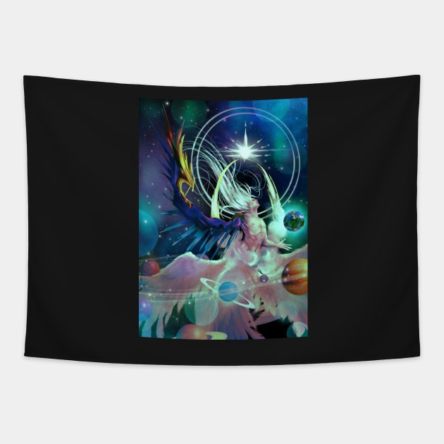 Safer Sephiroth Tapestry by Saoghal