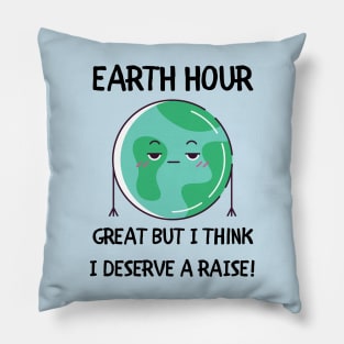 Earth Hour Pillow