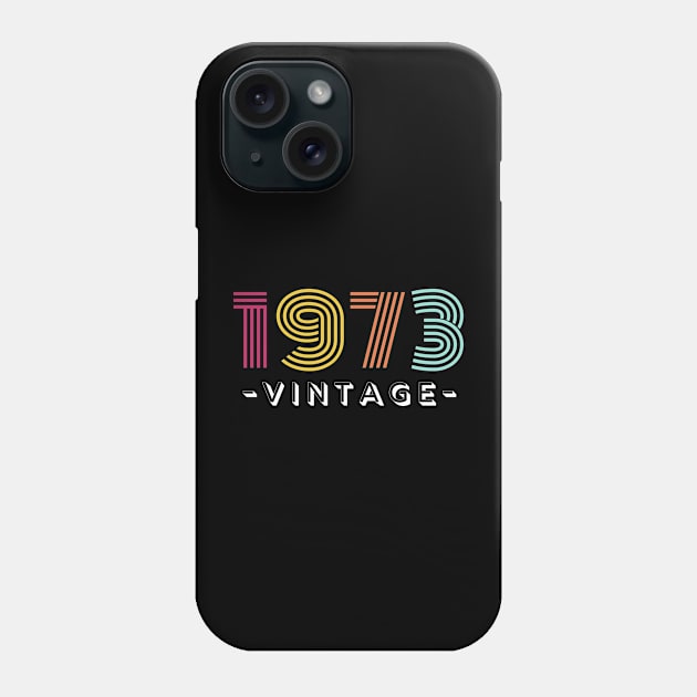 Neon Rainbow Retro Birthday Year Vintage Phone Case by ACH PAINT