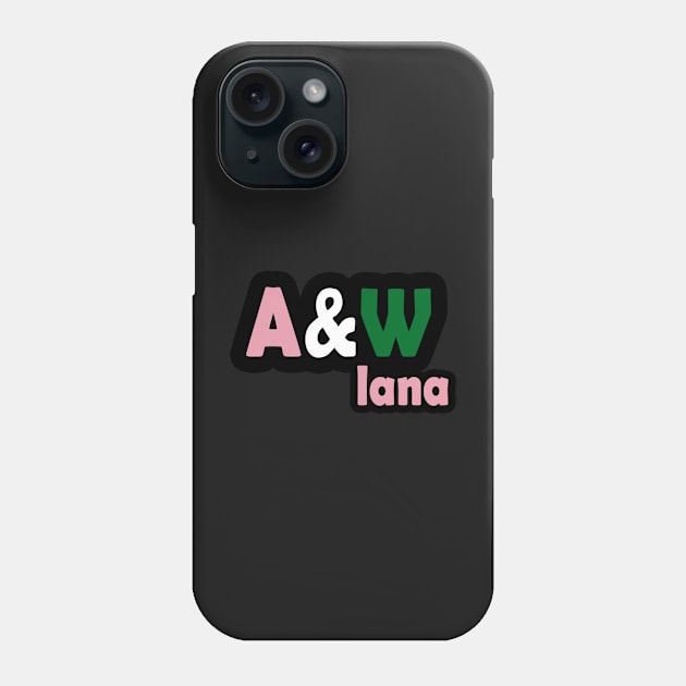 Lana Del Rey - A&W Phone Case by Erin Smart