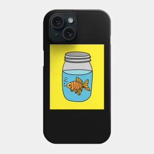 Cute Goldfish Fish In The Aquarium Phone Case