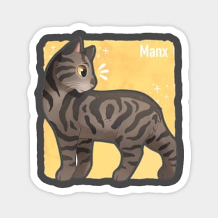 Cat Manx Magnet