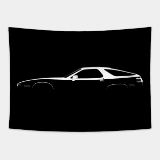 Porsche 928 Silhouette Tapestry