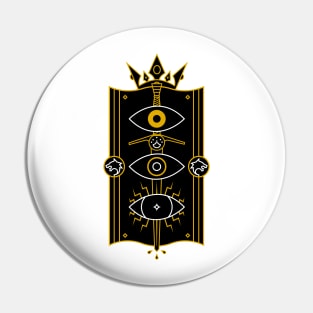 The Eyes of A Witcher v2 Pin