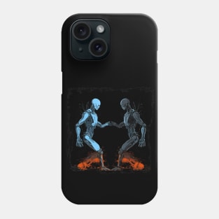 Artificial Intelligence AI Singularity Cyborg Robot Phone Case