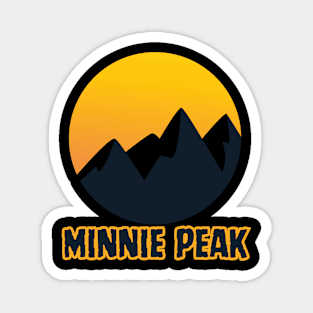 Minnie Peak Magnet