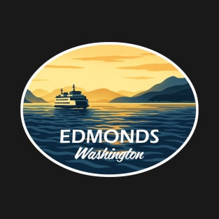 Edmonds Washington Ferry Puget Sound T-Shirt
