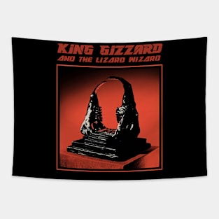 King gizzard and the lizard wizard t-shirt Tapestry