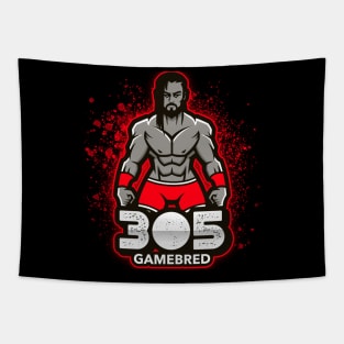 Gamebred Cuban American MMA 305 Fighter Tapestry