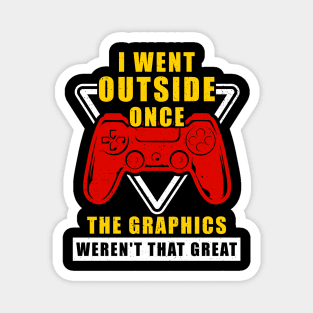 HARDCORE CASUAL MOBILE GAMERS HATE OUTSIDE GRAPHICS FUNNY Magnet