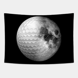 Lunar Golf Tapestry