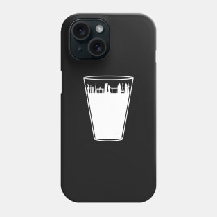 Drink Around the World Skyline Phone Case