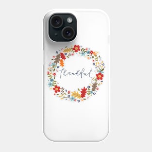 Thankful Wreath Phone Case