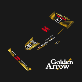 Golden Arrow Frame Buggy Decal Silhouette 80s Retro RC Toys T-Shirt