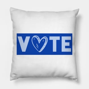 VOTE BLUE Political Biden Democrat Republican Liberal Conservative Be a Voter Pillow