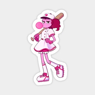 Baseball Spinel Sticker & Magnet Magnet