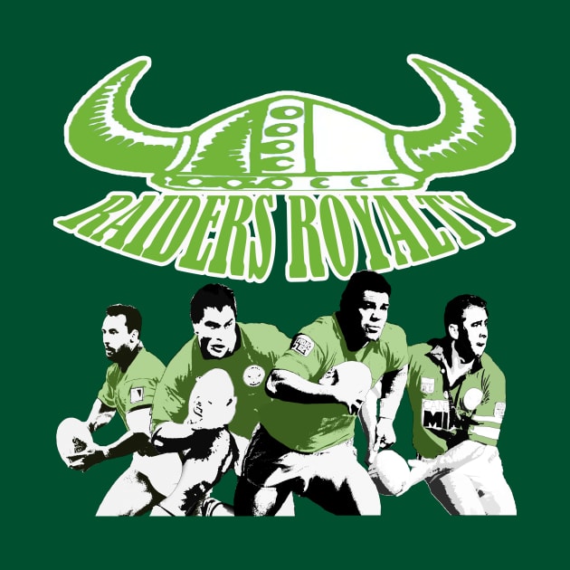 Canberra Raiders - The Legends - RAIDERS ROYALTY by OG Ballers