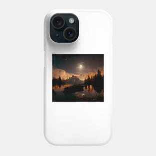 Moonlit forest #1 Phone Case