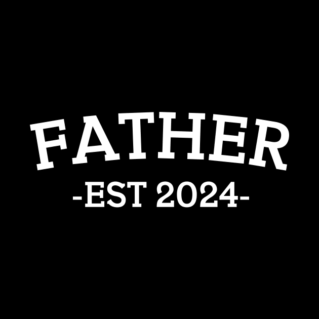 Proud New Dad 2024 Tee - Celebrating First Year as a Father by DefineWear