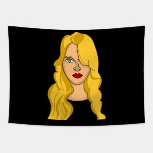 BLONDE DOLL Tapestry