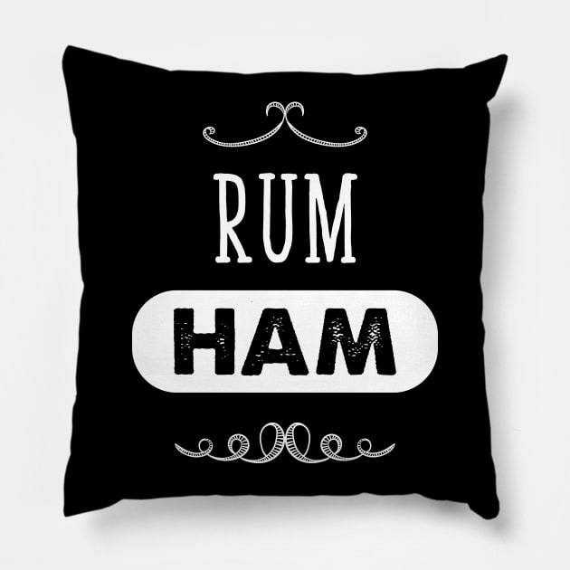 Rum ham Pillow by captainmood