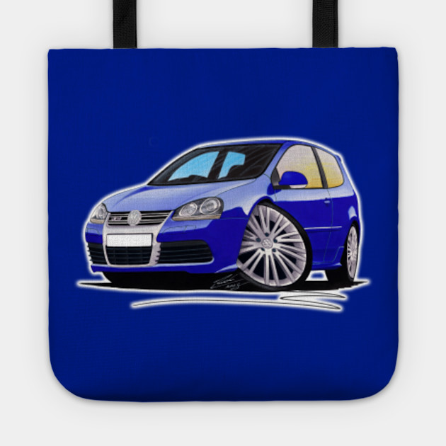 Vw Golf Mk5 R32 Blue Golf R32 Tote Teepublic
