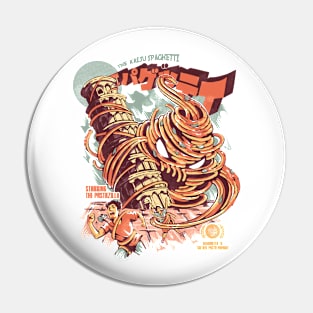 The Kaiju Spaghetti Pin