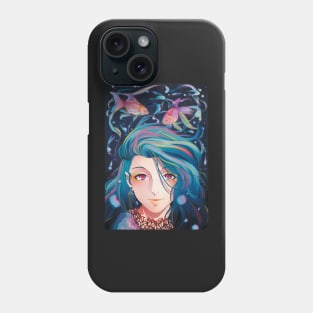 Like fishes in the sea Phone Case