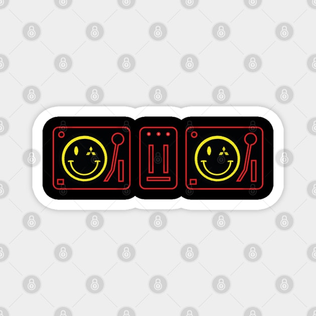 Smily face Decks Magnet by CONRADWELLS14M