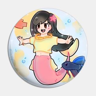 Mermaid Persona Pin