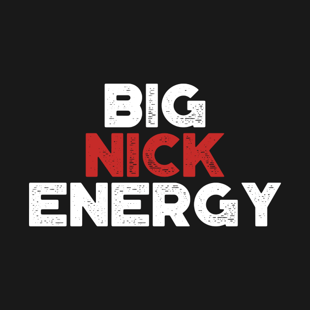 Big Nick Energy Funny Vintage Retro (Christmas) by truffela