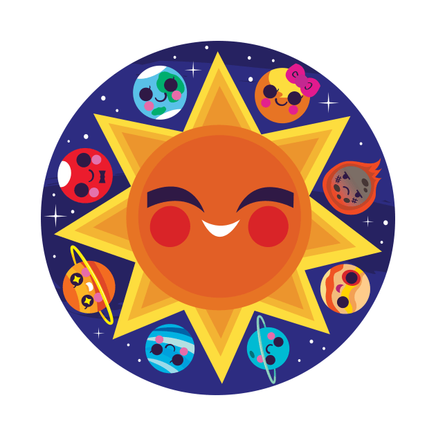 Solar System Friends by LeCuteShop