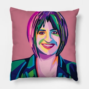 Patti LuPone In Colors Pillow