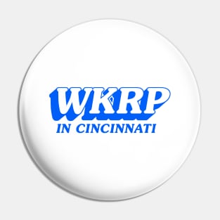 WKRP // Vintage Style Design Pin