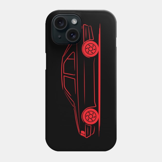 Peugeot 405 Red Phone Case by PauHanaDesign