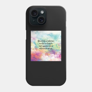 Hebrews 11:1 Faith Bible Verse Phone Case