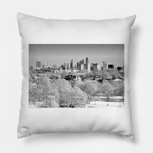 London Skyline Cityscape Primrose Hill Pillow