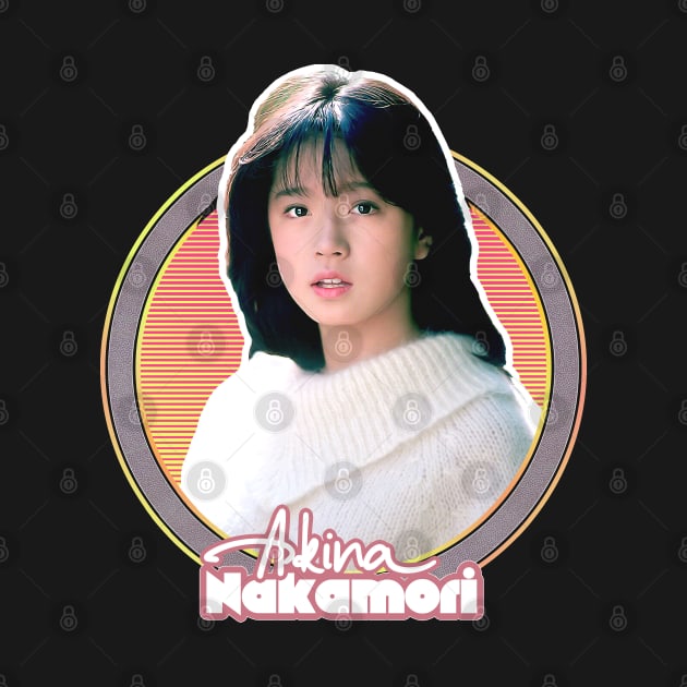 Akina Nakamori 中森明菜 //// Retro J-Pop Fan Art Design by DankFutura