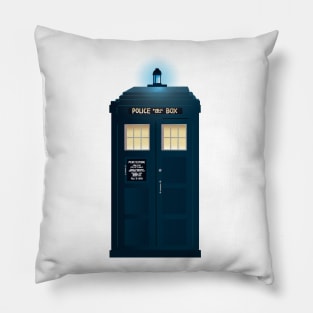 Blue Box Pillow