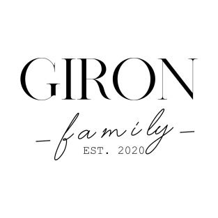 Giron Family EST. 2020, Surname, Giron T-Shirt