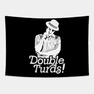 Spaulding Smails Double Turds! Caddyshack Golf Quote Tapestry