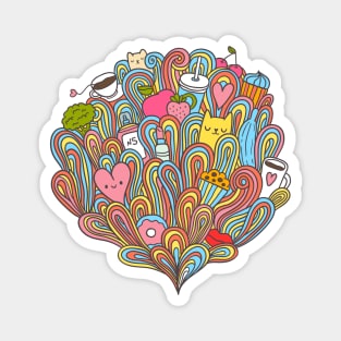 Doodle dream Magnet