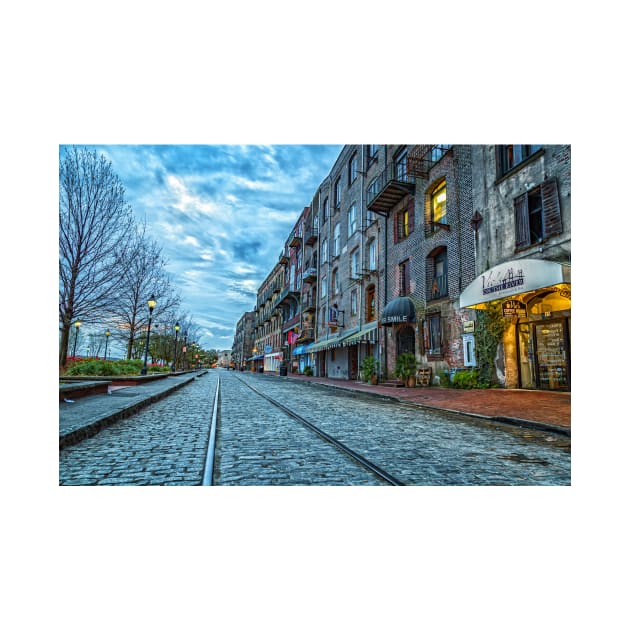 River Street Savannah Georgia by Gestalt Imagery