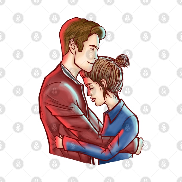 Miley and Liam by silveysart